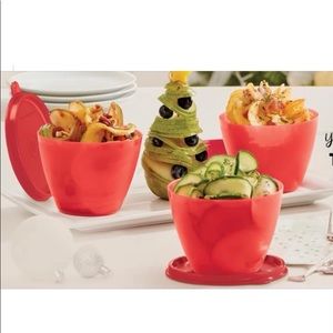 Tupperware Refrigerator Bowl Set of 3